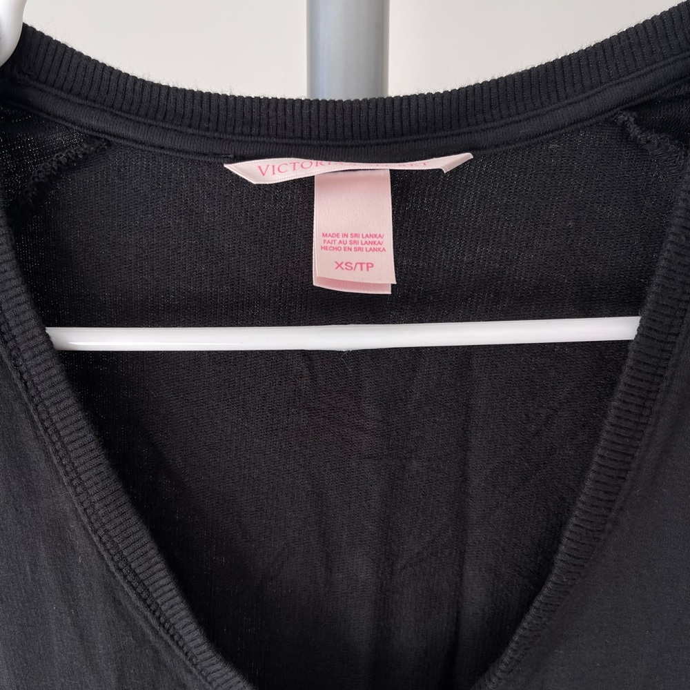 Victoria's Secret Classic Black Knit Top